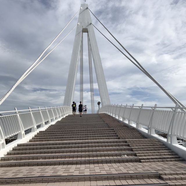 Love bridge in Taipei, Tamsui 