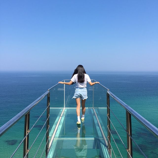 [정동진] 바다 한가운데 떠있는 듯한 전망대