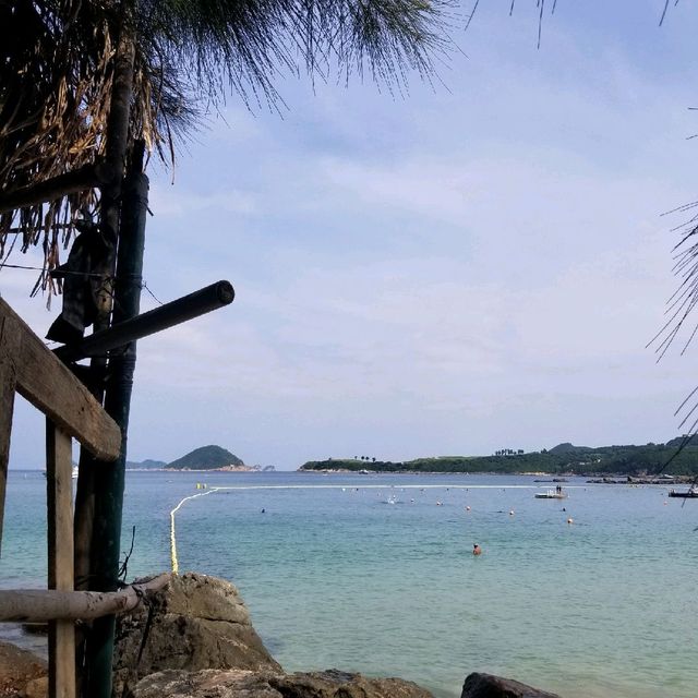 清水灣 第二灘 海水清澈的 沙灘