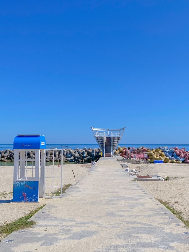 강릉 sns 포토스팟으로 핫한 📍사근진해중공원전망대