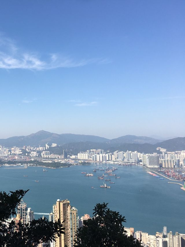 Beautiful view from The Peak 