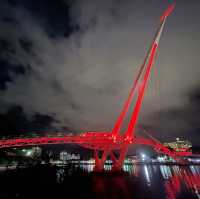 Beautiful Bridge @ Sarawak River 