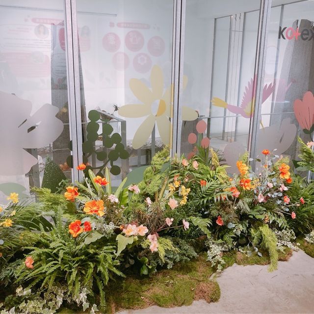 逛逛發現走進美麗世界🌺🌸來自未來的Kotex花園🌼🌻