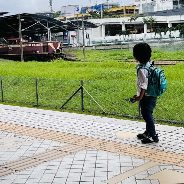 My son and his train addiction