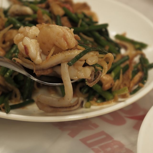 熊熊大火的鑊氣小炒