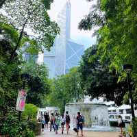 香港公園🏞鬧市中尋找一點寧靜😌