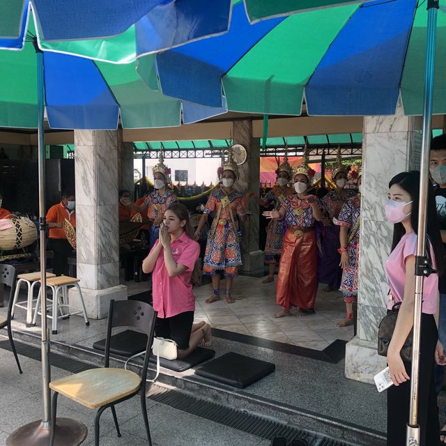 Praying Erawan 4Face Buddha 