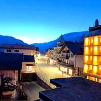 Grindelwald village in Switzerland 