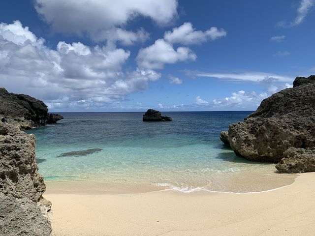 沖縄　離島旅行　日本最西端　与那国島の四畳半ビーチに感動❗️