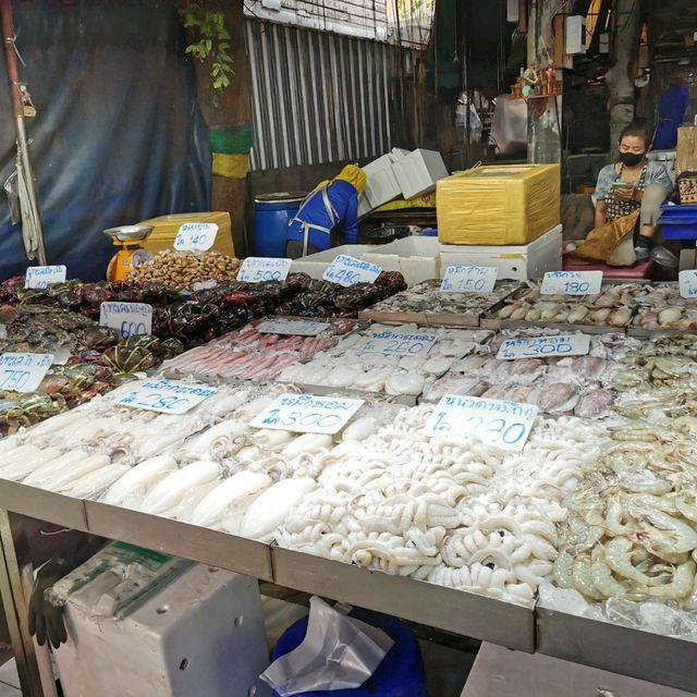 芭堤雅平價海鮮市場
