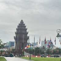 Independent movement in Phnom Penh, Cambodia 