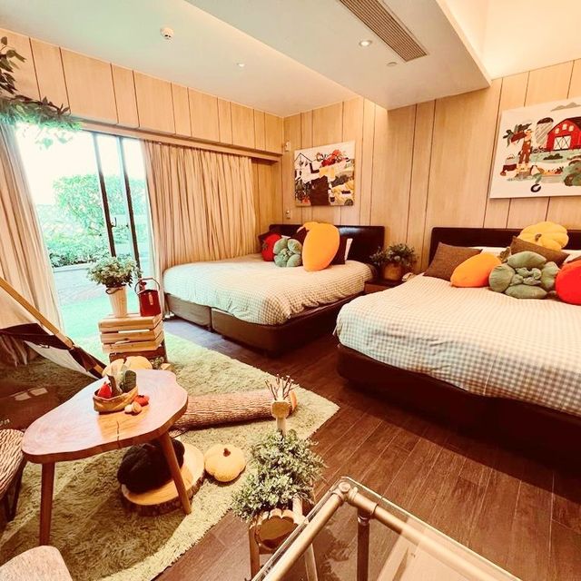 超捧的親子staycation