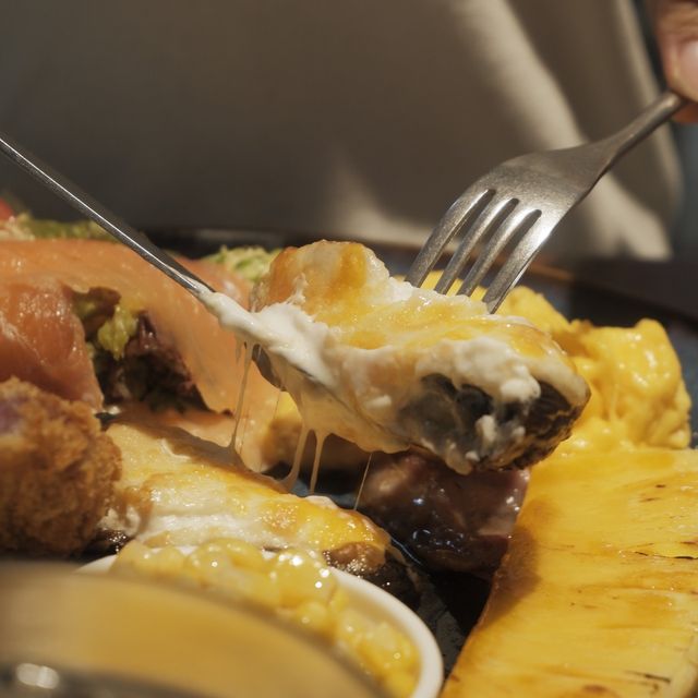日式洋食樓上café，享受田園健康餐 