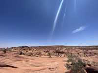 A Horseshoe in a Canyon