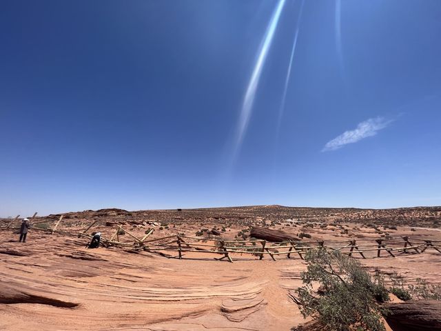 A Horseshoe in a Canyon