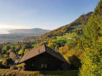 Swiss Chalet overlooking the lake & mountains