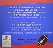 Zonta Club of Rochester Presents the Buffalo Watch Party | The Penfield Pour House
