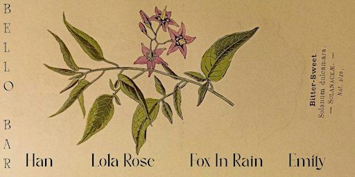 Han w/ Lola Rose, Fox In Rain & Emily | BelloBar