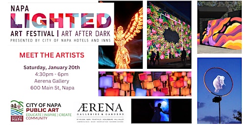 Napa Lighted Arts Festival | AERENA Galleries & Gardens