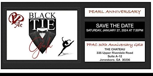 Price Performing Arts Center 30th Anniversary Black Tie Gala | The Chateau