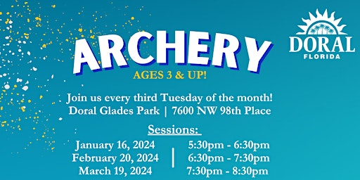 Doral Archery (3 Time Slots) | Doral Glades Park