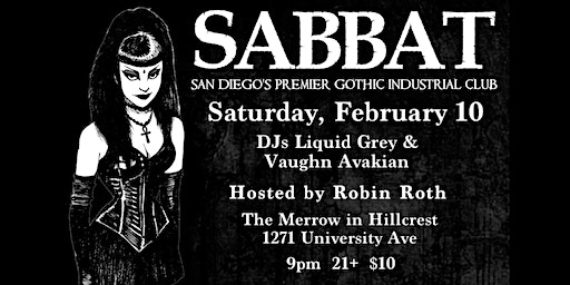 Club Sabbat | The Merrow, University Avenue, San Diego, CA, USA