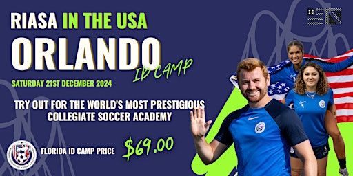 RIASA WOMEN'S ORLANDO COLLEGE SOCCER ID CAMP - DECEMBER 21ST 2024 | 655 Longwood Lake Mary Rd