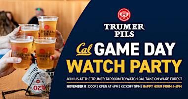 Cal vs. Wake Forest Watch Party at Trumer Taproom | Trumer Taproom