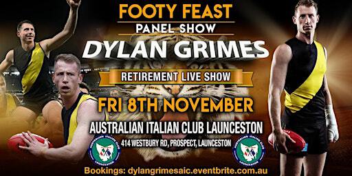 Dylan Grimes Retirement "Live Show" | Australian Italian Club Of Launceston