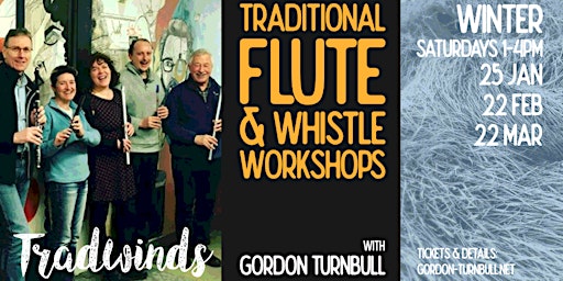 Tradwinds January Flute & Whistle workshop | The Fisherrow Centre