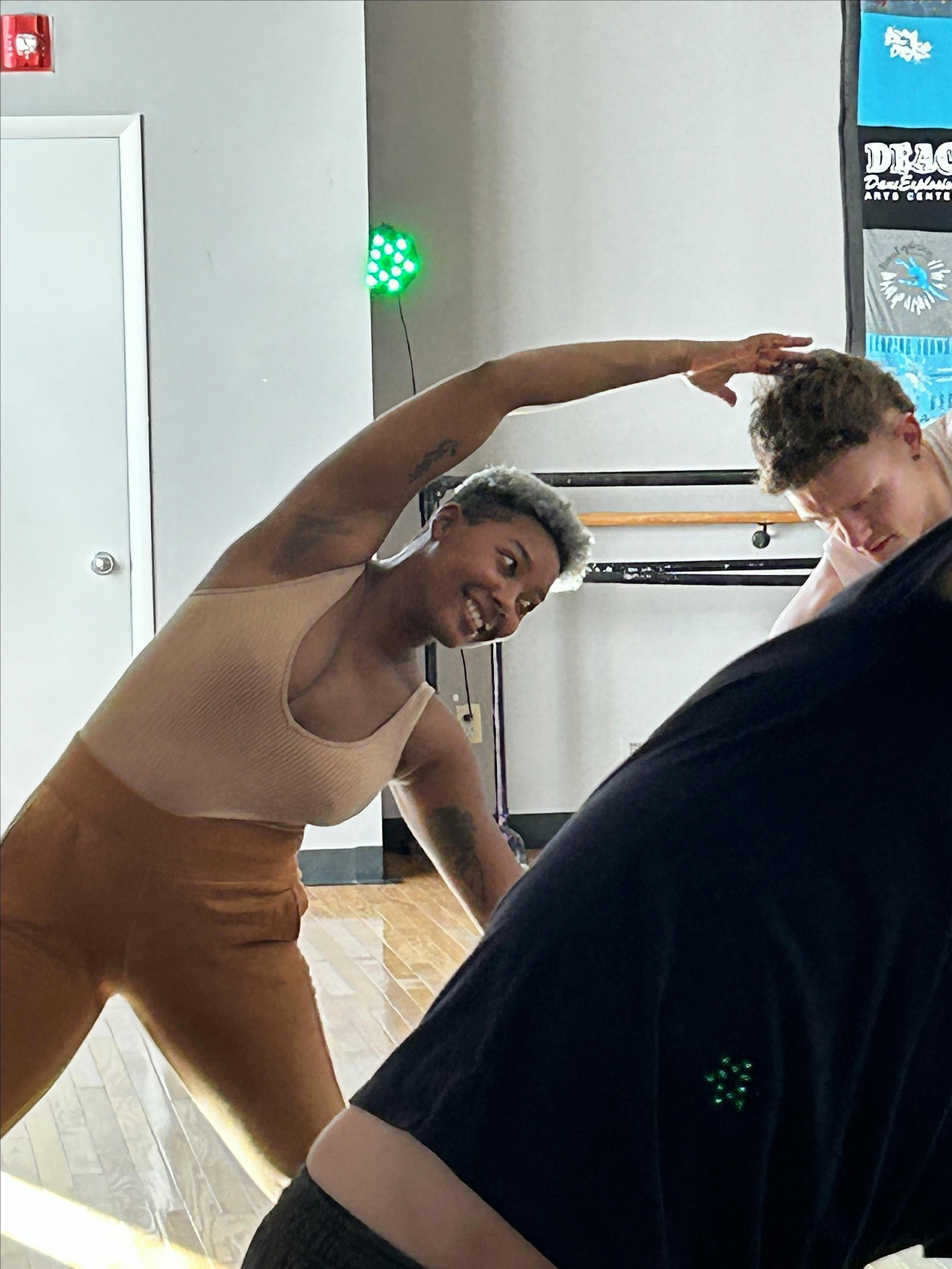 Partner Sip & Stretch, Massages & Sound bath (prenatal friendly) | Total Balance Yoga & Fitness Studio