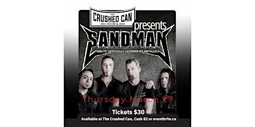 Sandman | The Crushed Can Sportsbar & Nightclub