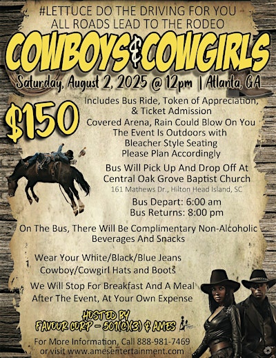 Atlanta Rodeo Bus Ride | Central Oak Grove Missionary Baptist Church