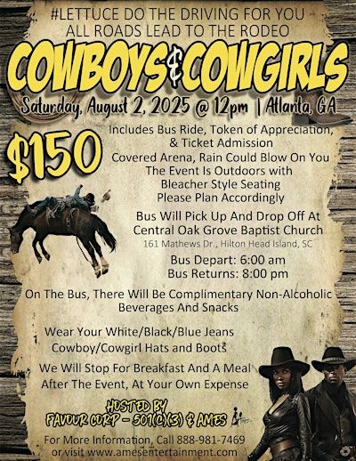 Atlanta Rodeo Bus Ride | Central Oak Grove Missionary Baptist Church
