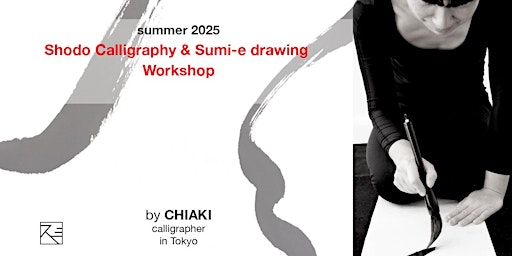 Japanese Calligraphy & Sumi-e Workshop in Tokyo - 6.28 & 29 | Art Party Tokyo