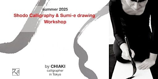 Japanese Calligraphy & Sumi-e Workshop in Tokyo - 6.28 & 29 | Art Party Tokyo