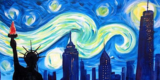 Paint Starry Night Over New York, Birmingham | Box Brindleyplace, Birmingham