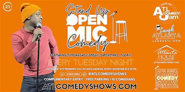 Open Mic Stand Comedy @ Kats Cafe | Kat's Cafe
