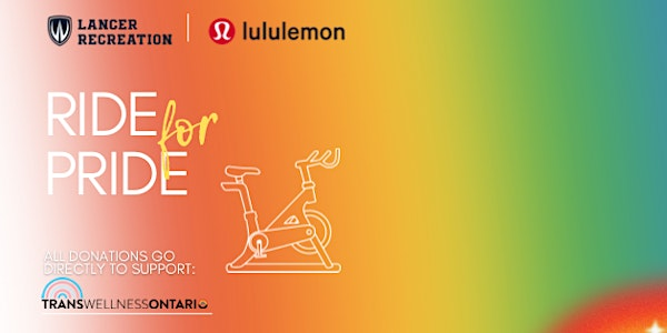 Ride for Pride | Toldo Lancer Centre
