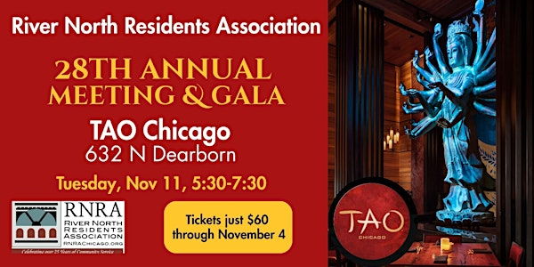 RNRA 28th Annual Meeting & Gala at TAO Chicago! | TAO Chicago