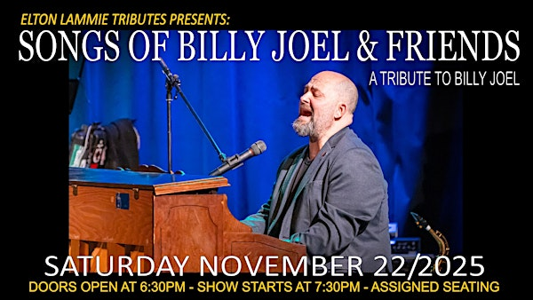 SONGS OF BILLY JOEL & FRIENDS | 2825 2 Ave S a