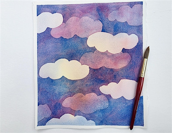 Watercolor - Clouds | Harry P. Leu Gardens
