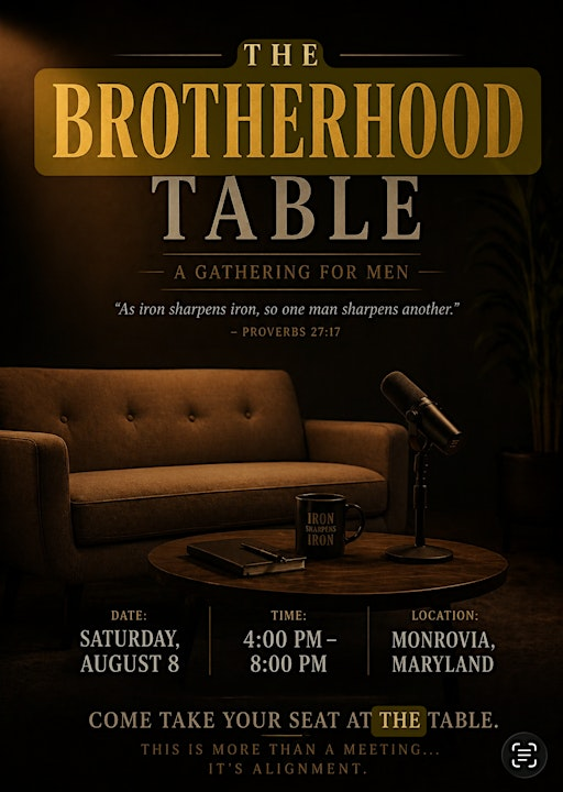 The Brotherhood Table | Monrovia, MD, USA