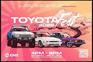 SHOW CAR REGISTRY  ONLY - Ens ToyotaFest 2026 | Ens Toyota
