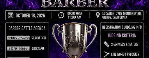 Vuelo studios Halloween barber battle | 7787 Monterey Rd