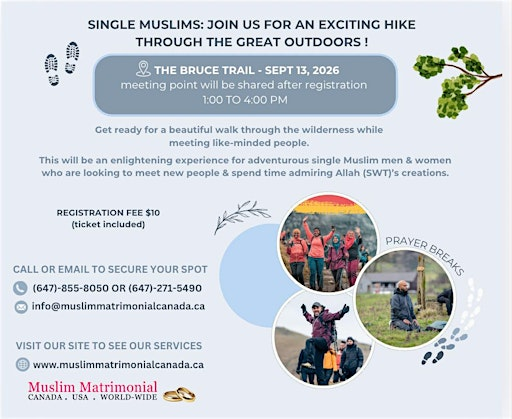 Single Muslims Hike | Lime House
