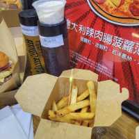 份量十足安格斯漢堡|HKBurger