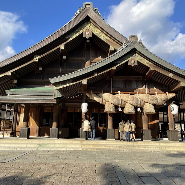 縁結びの神様を祀る。出雲大社！