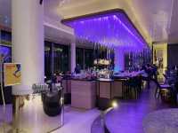 Luxury resort bar with a view