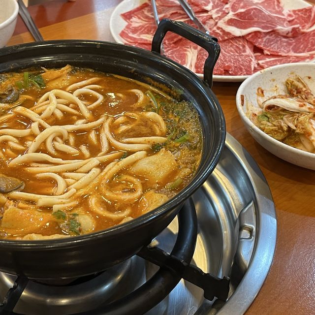 동해 샤브 칼국수 맛집, "등촌 칼국수" 